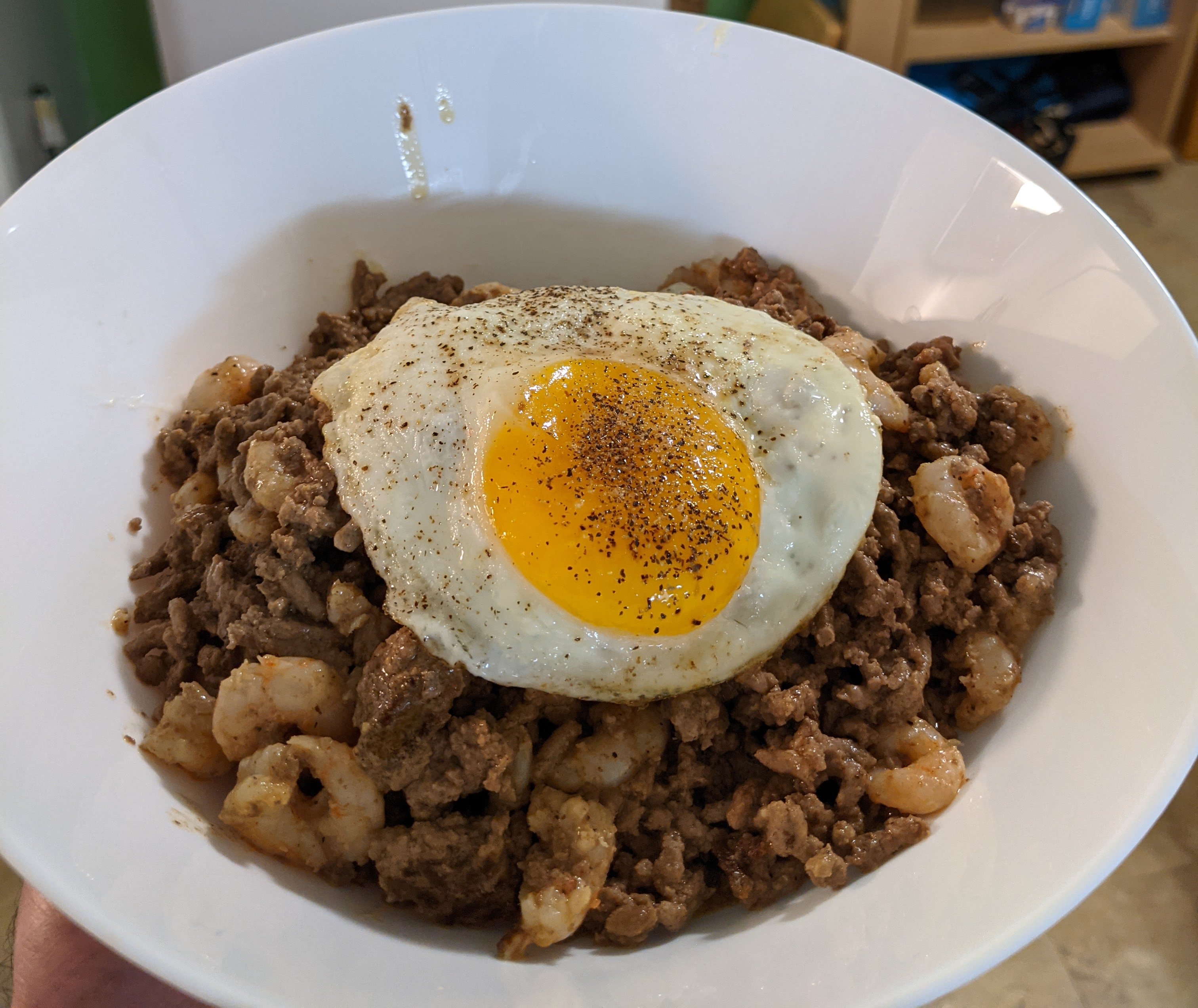 /nix/store/25l37gmlh0bgdr0d46q56nny2wc3sxgq-68yk5s262819h0dgf62qrqfsb90b51zy-source/Ref/Carnivore diet/Recipes/ground-meat-cereal-egg.jpg